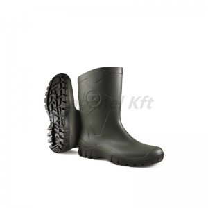 DUNLOP DEE rövid szárú zöld PVC csizma